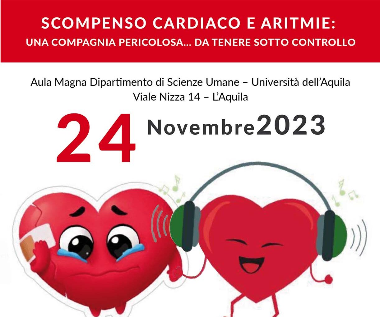 Scompenso Cardiaco e Aritmie - L'Aquila 24 Novembre